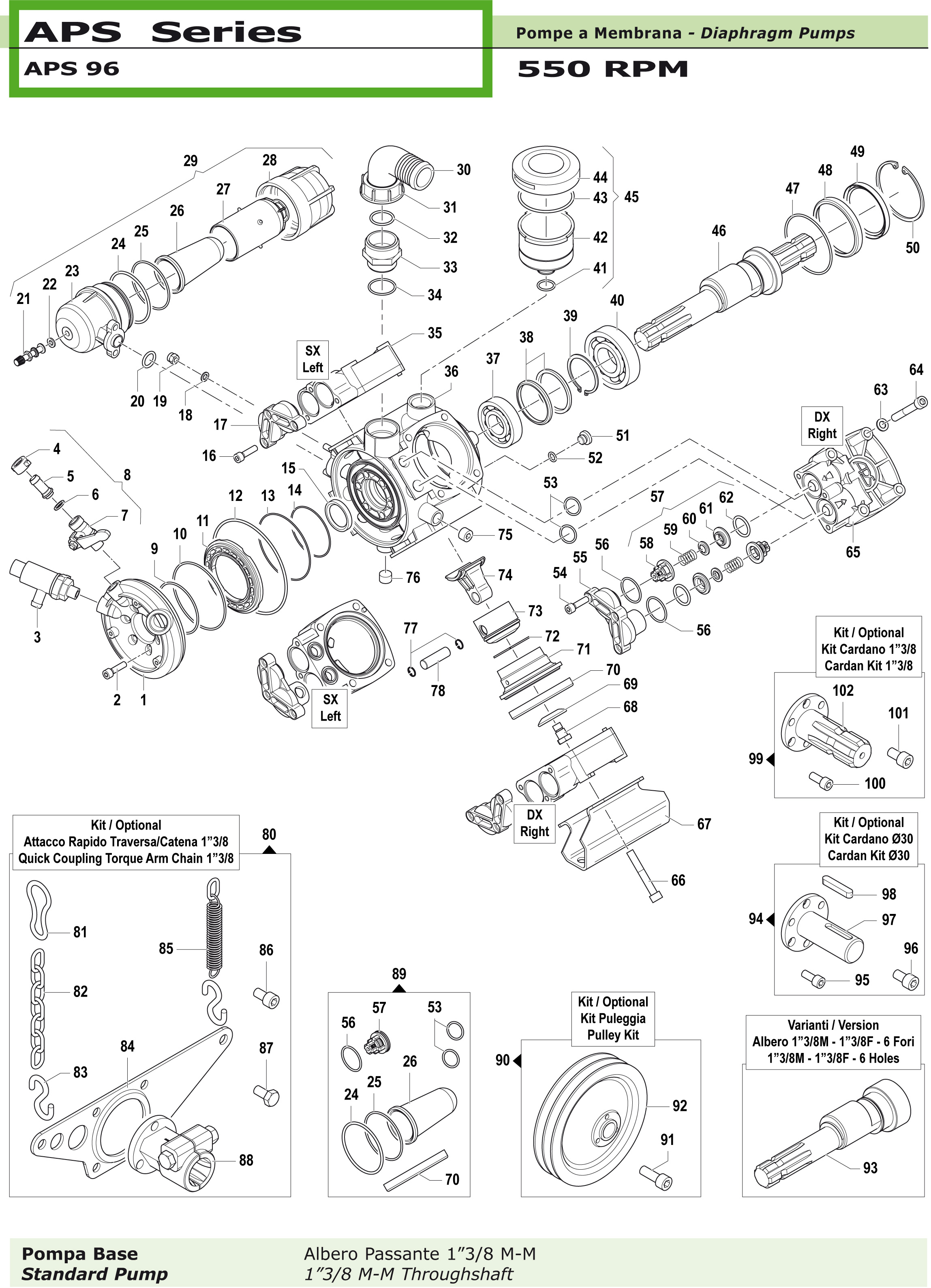 Spare parts for Comet APS 96 | spritzenteile.de