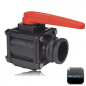 Preview: Arag Ball Valve 2-way Camlock Adapter and female thread