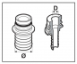 Preview: Arag Connector for valves 871-471 Inlet