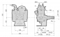 Preview: AR Piston diaphragm pump AR70BP drawing