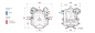 Preview: Comet High pressure diaphragm pump IDS 1000 Drawing