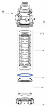 Arag O-Ring 316000050 für Filtergehäuse Serie 317