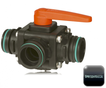 Arag Ball Valve 3-way series 453 T-fork-coupling