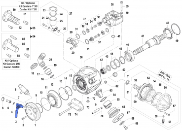 Kugelhahn 2826003000 für Comet Pumpen APS 51-61-71