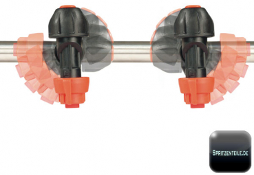 Düsenhalter drehbar von ARAG mit sperrbarem Membranventil