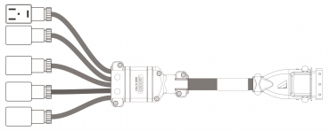Kabel für Steuerkasten und SOLENOID-Ventile