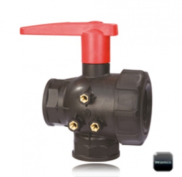 Arag 3-way Ball Valve Series 455 - 10 bar | 150 PSI