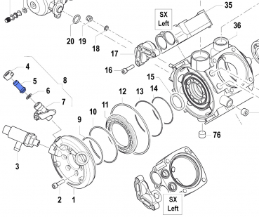 Schlauchtülle gerade 2802001800 für Comet Pumpe APS 96