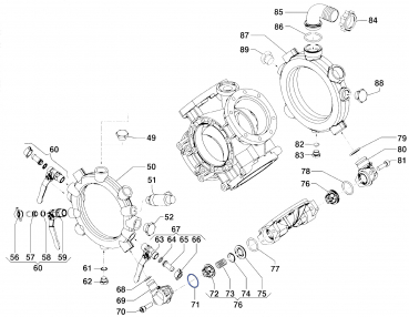 O-Ring 1210009000 für Comet Pumpen IDS 1501-1701-2001