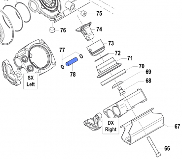 Kolbenbolzen 3011002100 für Comet Pumpe APS 96