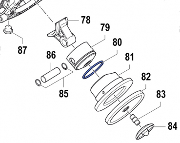 Kompressionsringe 0020000100 für Comet Pumpen APS 101-121