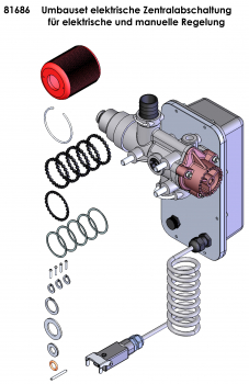 Rau Umbauset elektrische Zentralabschlatung RG00081686