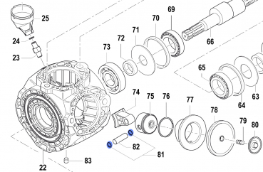 Schließring 3020000600 für Comet Pumpen APS 141 - 166