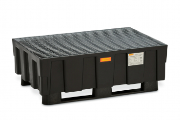 Cemo Auffangwanne 250/2 aus PE mit 2 Kufen