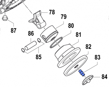 Stehbolzen 2419004200 für Comet Pumpen APS 101-121