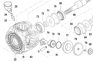 Stopfen 3200001900 für Comet Pumpe APS 141 - 166