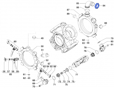 Überwurfmutter 1200006000 für Comet Pumpen IDS 1501-1701-2001