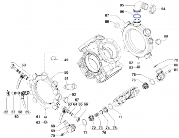 O-Ring 1210074900 für Comet Pumpen IDS 1501-1701-2001