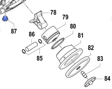 Ölschraube 3200000700 für Comet Pumpen APS 101-121