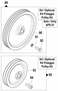 Federscheibe 2819000400 für Comet Pumpe APS 51