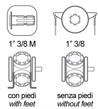 Comet pump BP 125 K connection possibility