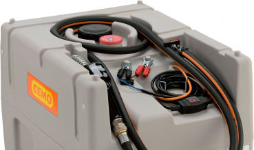 Cemo DT-Mobil Easy 125 l, mit Elektropumpe und Automatic-Zapfpistole