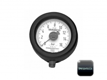 Manometer 25 bar - ø 100 mm