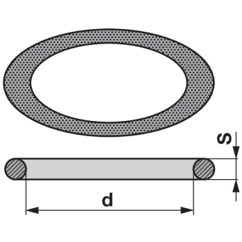 Preview: 72 O-Ring 1210001800 für Comet Pumpen IDS 1401