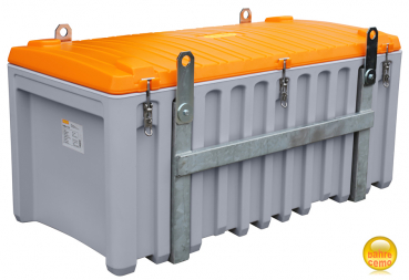 CEMbox 750 Liter Inhalt, grau, kranbar