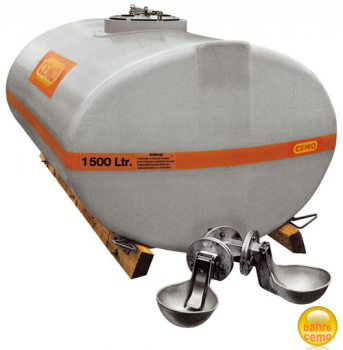 Cemo Weidefass ab 600 Liter, grau eingfärbt