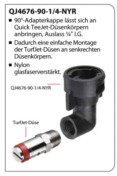 TeeJet TurfJet Weitwurfdüse