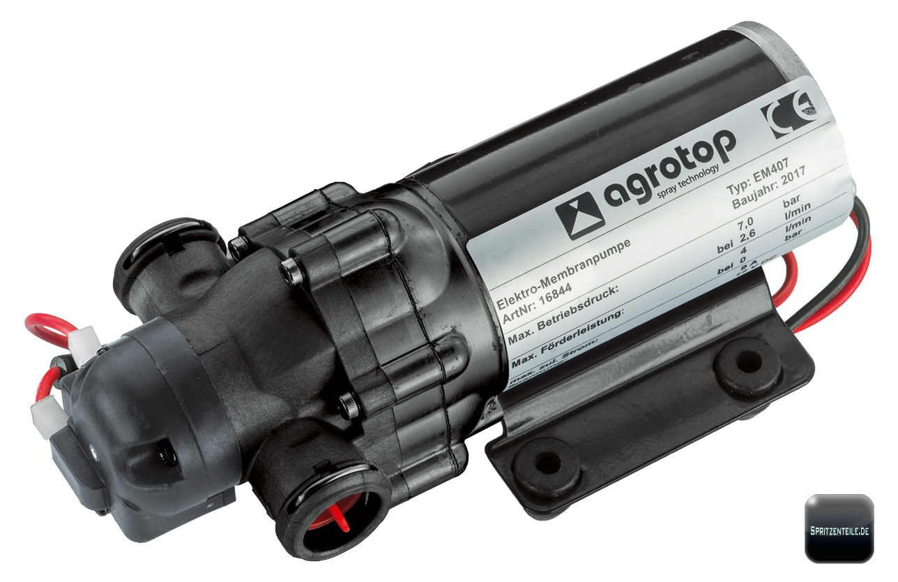 Agrotop 12-Volt-Elektromembranpumpen EM407 hier kaufen