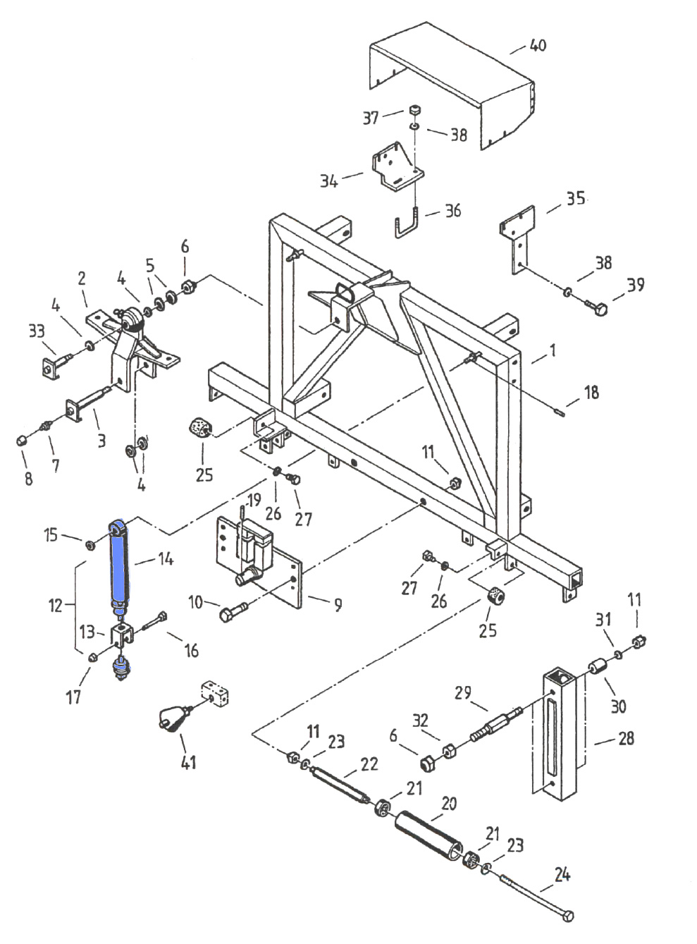 Rau Gasdruckdämpfer RG00031303