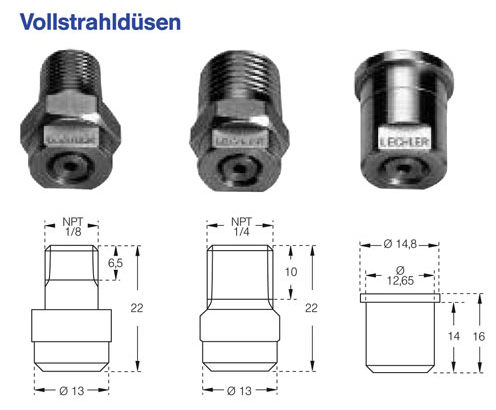 Düsen von Lechler und TeeJet kaufen