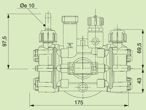 Comet Motorpumpe MC 25