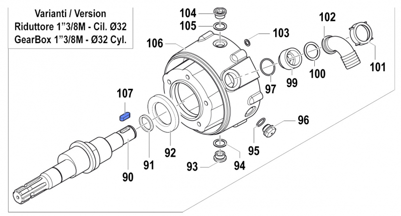 Splint 1602002400 für Comet Pumpen APS 101-121