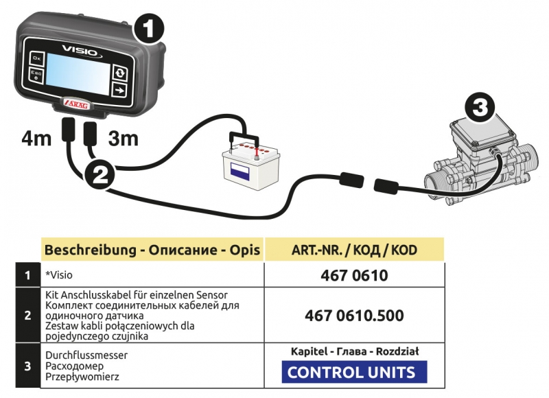 Arag Display VISIO Multifunction display