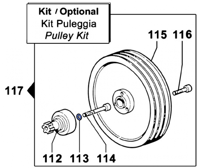 Spring Washer 2819000100 for Comet Pump IDS 1501-1701-2001