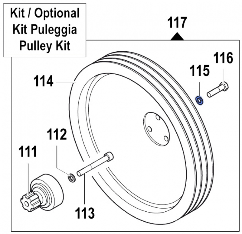Spring Washer 2819000100 for Comet Pump APS 101-121