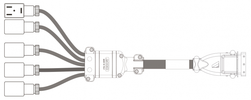 Cable for control box – SOLENIOD valves
