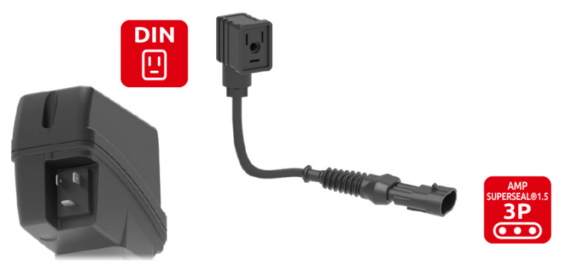 Adapterkabel von DIN zu AMP SUPERSEAL 1.5®