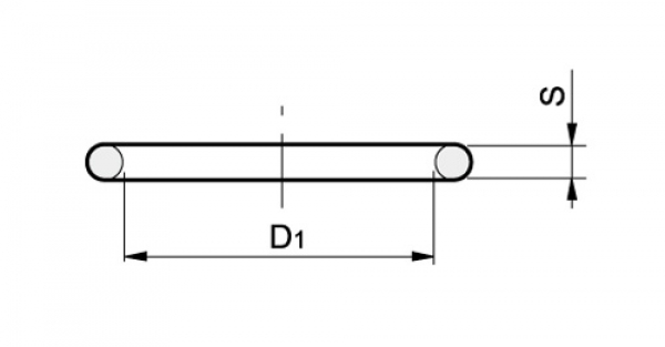 O-Ring for Fittings with a 3/8" thread