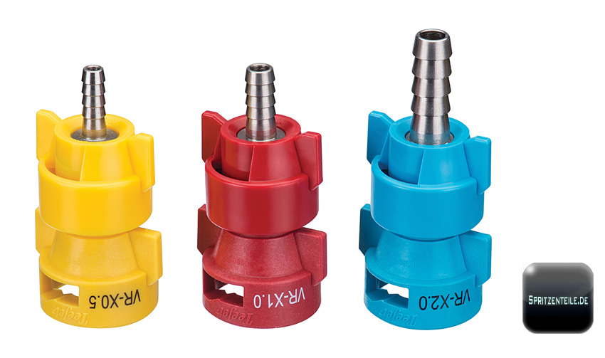 TeeJet QJ-VR hose outlet with metering orifice