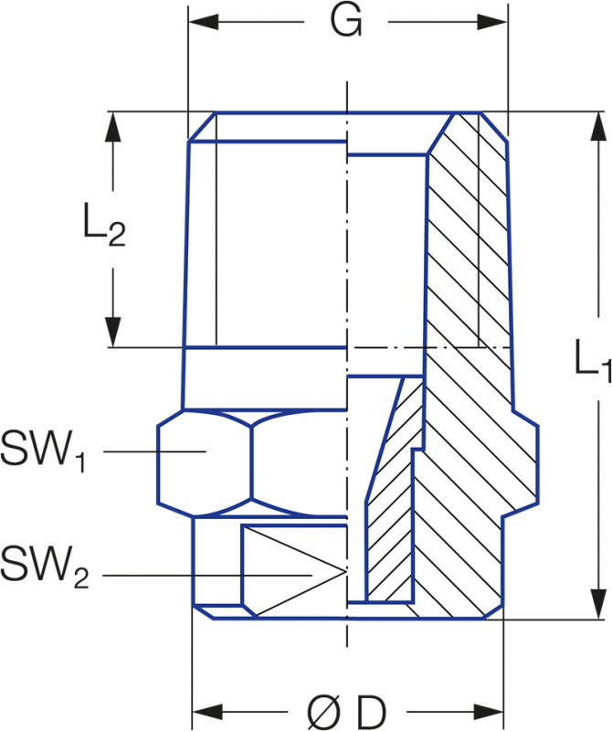Lechler Vollstrahldüsen 546 | 0° Hochdruckreinigung ¼" NPT